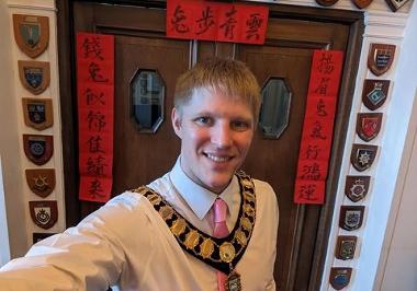 Mayor at Lunar New Year