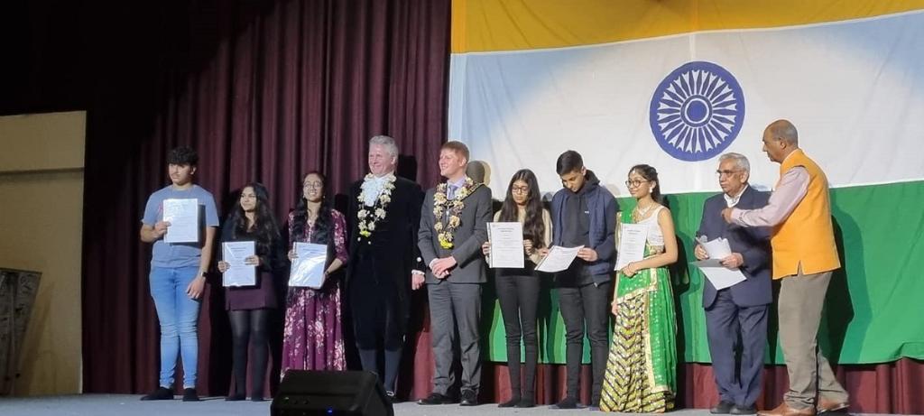 Mayor of Preston on India's Republic Day Mayor of Preston on India's Republic Day