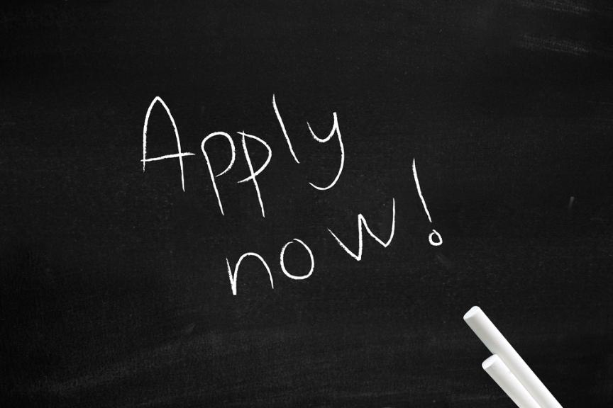 Apply Now written on a chalkboard Apply Now written on a chalkboard