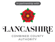 A logo of the Lancashire Combined Authority