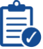 Inspection clip board icon